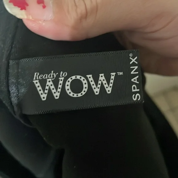 SPANX Black Ready To Wow Leggings Size M - Picture 4 of 5